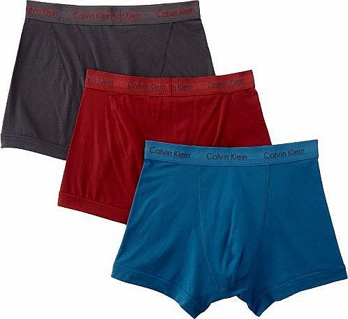 Cotton Stretch 3 Pack Boxers - Logo