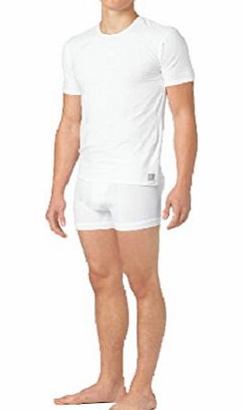 Crew Neck T-Shirts in Black or White - 2 Pack (U8509A)