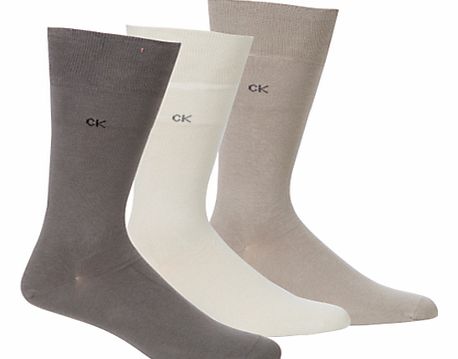 Calvin Klein Dress Socks, Pack of 3, One Size