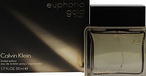 Calvin Klein Euphoria Gold Limited Edition For Men by Calvin Klein Eau de Toilette 50ml
