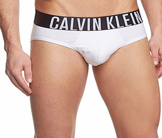 Calvin Klein Intense Power Microfiber Hip Brief (Small, White)