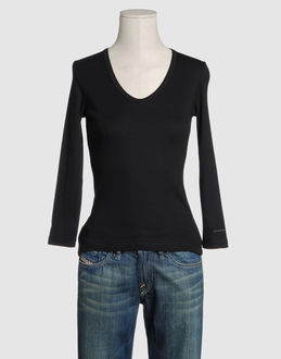 CALVIN KLEIN JEANS TOP WEAR Long sleeve t-shirts WOMEN on YOOX.COM
