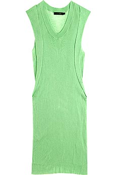 Calvin Klein Jesusa jersey draped sleeveless dress