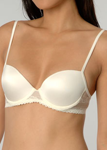 Calvin Klein Lace and Satin contour bra