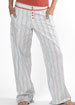 Calvin Klein Liz stripe woven pant