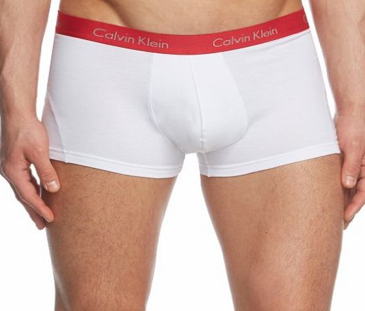 Calvin Klein Mens Calvin Klein Pro Stretch Cotton Trunks - Medium - White