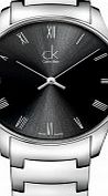 Calvin Klein Mens Classic Black Silver Watch