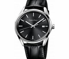Calvin Klein Mens Formality Grey Black Watch