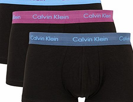 Calvin Klein Mens Tipped Waistband Mens Trunks Black L