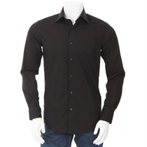 calvin klein Poplin Stretch Shirt Black