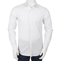 Calvin Klein Poplin Stretch Shirt White