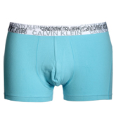 Calvin Klein Pro-Stretch Graphic Aqua Trunks