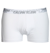 Calvin Klein Pro-Stretch Graphic White Trunks