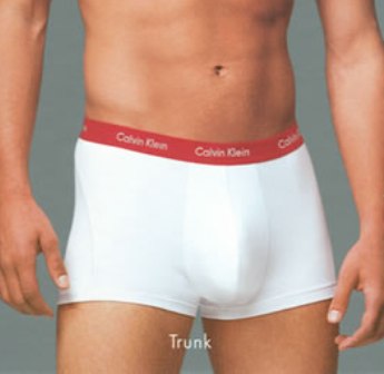 Calvin Klein Pro Stretch White Trunk