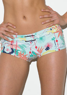 Sea Garden hipster short