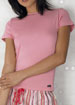 Calvin Klein Spa body rib short sleeved top