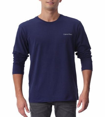 Calvin Klein Underwear Mens Pyjama Top, Blue, Large