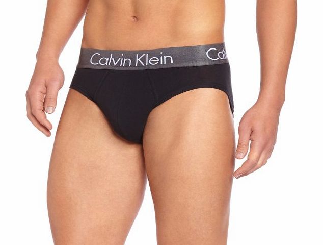Calvin Klein Underwear Mens ZINC COTTON Boxer Shorts, Black (Black), Large