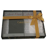 Calvin Klein White and Black Trunk (2 Pair Pack)