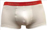 Calvin Klein White Pro Stretch Mens Trunks by
