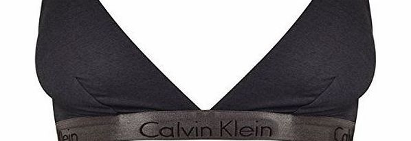 Calvin Klein Womens Klein Dual Tone Black Lingerie Top Bra Dark Grey (M) 12