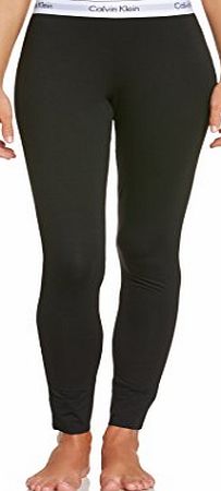 Calvin Klein Womens Modern Cotton PJ Pant in Black (Large)