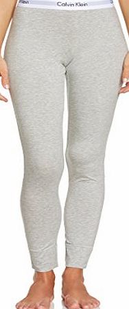Calvin Klein Womens Modern Cotton PJ Pant in Grey (Medium)