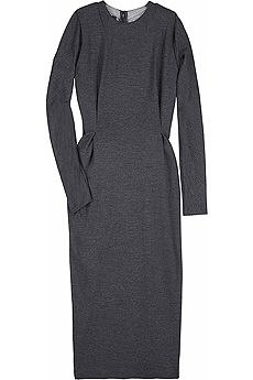 Wool jersey dress
