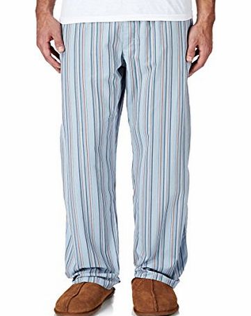 Calvin Klein Woven Pyjama Bottoms - Todd Stripe - Blue Monument