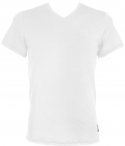 Calvin Klein X MICRO V-NECK T-SHIRT - WHITE (MED)