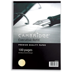 Cambridge Executive Pad Quality Vellum Ruled and
