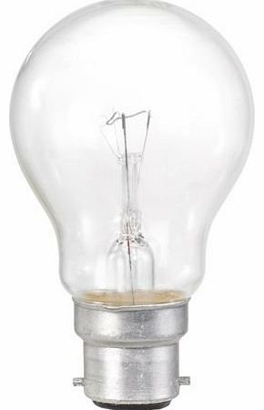 Cambridge Lifestyle 10 Pack 60W BC B22 Clear Classic A GLS Light Bulbs, Bayonet Cap, Incandescent Lamps, 700 Lumen, Mains 240V, Globes (1)