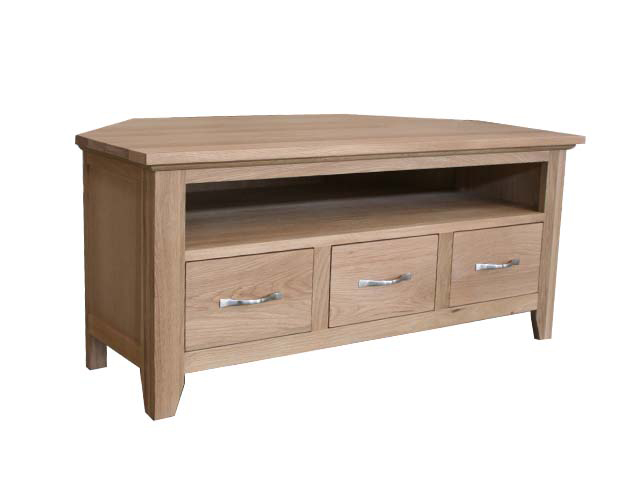 cambridge Oak Corner TV/Video Unit
