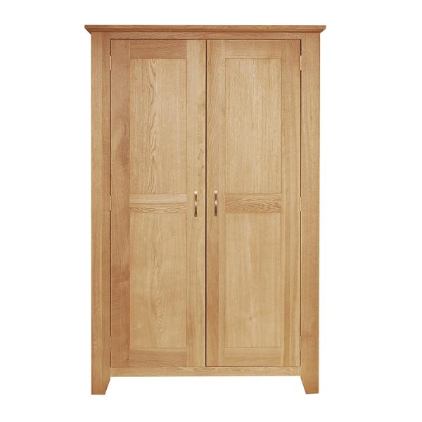 cambridge Oak Double All Hanging Wardrobe