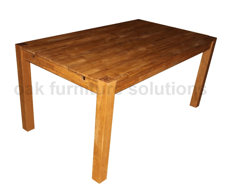Oak Finger Joint Style Dining Table