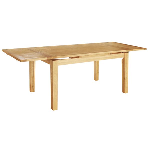 Oak Large Extending Dining Table -