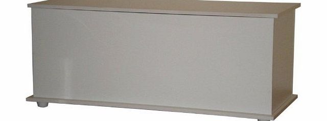 Cambridge White Ottoman Storage Chest, Toy Chest or Bedding Box Cambridge