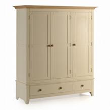 Painted Wardrobe Triple