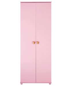 Cameo 2 Door Wardrobe - Pink