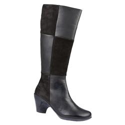 Female Lulu 46307 Leather Upper Leather/Textile Lining in Black