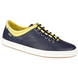 Camper Male Runner 18508 Leather Upper Leather/Textile Lining in Blue, Mushroom