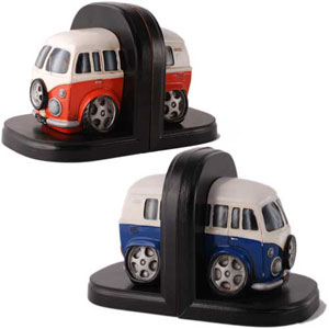 Camper Van Book Ends