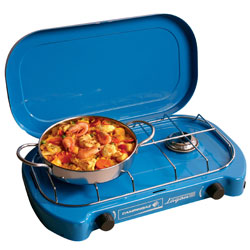 Camping Gaz Double Burner with Lid