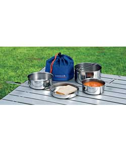 5 Piece Stainless Steel Trek Kit