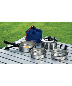 8 Piece Stainless Steel Trek Kit