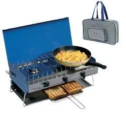 Camping Chef Stove With Carry Bag and Regulator