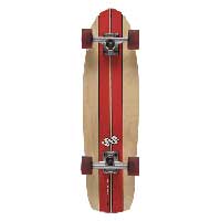 Campus Canadian Maple Longboard Red
