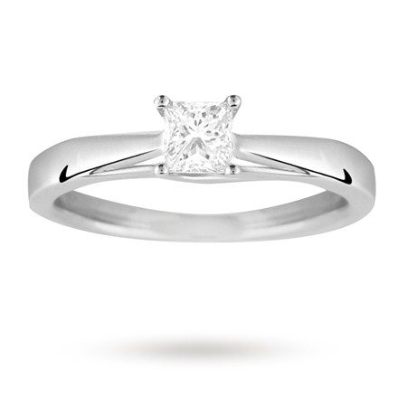 Canadian Ice 18ct Gold 0.40ct 4 Claw Diamond Ring