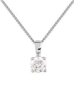 Canadian Ice 18ct Gold 0.47ct 4 Claw Diamond
