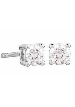 Canadian Ice 18ct Gold 0.50ct 4 Claw Diamond